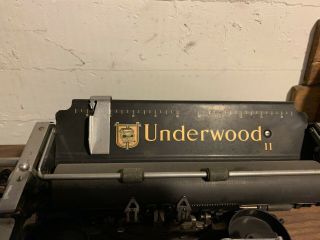 Vintage Antique Underwood Typewriter Underwood 11 3