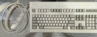 Vintage Old Logo Dell AT101 GYI3PVAT101 ALPS SKCM Salmon ? USA Keyboard 5