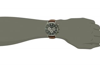 Michael Kors Men Gage 45mm Matte Gunmetal Case Chronograph Watch MK8536 $250 3