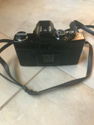 Vintage Black Minolta SRT 201 Camera MD Rokkor - X 1:1.  7 50mm lens,  Accessories 7