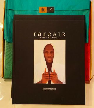 Michael Jordan Limited Edition Autographed Signed Rare Air Photo Book Uda