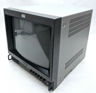 Sony Pvm - 14m4u Trinitron Color Crt Monitor Retro Gaming Vintage