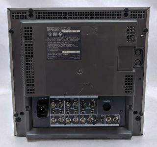 Sony PVM - 14M4U Trinitron Color CRT Monitor Retro Gaming Vintage 5