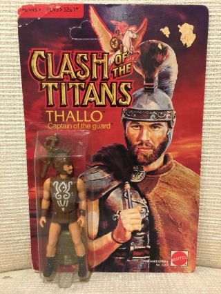 Rare Vintage Thallo Clash Of The Titans Moc Action Figure Classic Toy