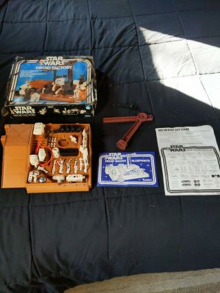 Vintage Star Wars Droid Factory Playset Complete 1979 Kenner