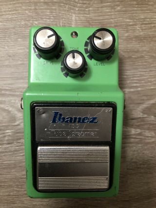 Ibanez Ts - 9 With 808 Brown Mod By Analog Man Vintage