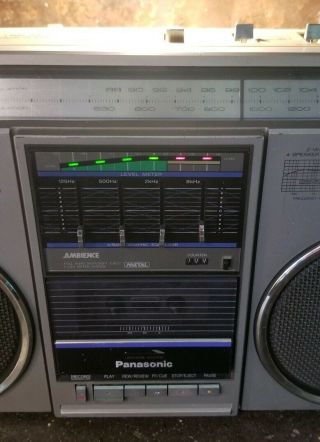 Vintage Panasonic RX - 5050 Boombox Ghetto Blaster Sounds Great 3