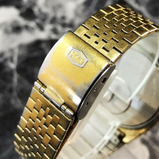 Seiko Twin King Quartz Watch 9923 - 7010 Bracelet Gold KQ 7