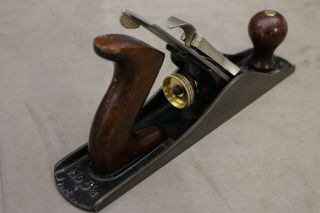 Vintage STANLEY BAILEY NO 5 1/4 Wood Plane 1930 ' s Patent 1918750 6