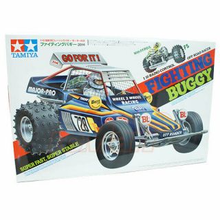 Tamiya Fighting Buggy 2014 Rc Car Racing Model Kit Rare Champ