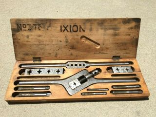 Vintage Ixion Tap & Die Set Made In Germany - No.  376