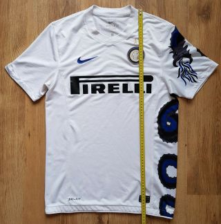 100 authentic Vintage Nike Inter Milan Rare dragon football soccer Shirt (8/10) 2