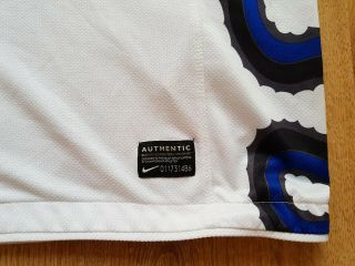 100 authentic Vintage Nike Inter Milan Rare dragon football soccer Shirt (8/10) 4