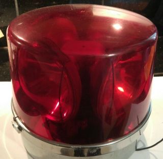 Vintage Emergency Unity Rv - 46 Flashing Red Light,  4 - Bulb