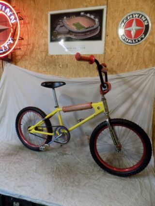 1979 Mongoose Old School Bmx Bike Hutch Gt Motomag Supergoose Vintage Survivor