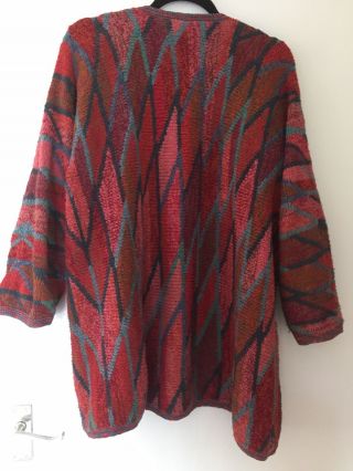 Rare Vintage Kimono Coat By Kaffe Fassett For Peruvian Connection Sz 10 To 14