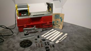 Vintage 1965 Mattel Real Power Shop 4401 Drill Press Lathe Jigsaw Sander