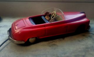 Vintage Tin Toy Convertible Car Arnold West Germany,  or Restoration 6