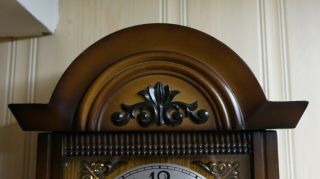 Vintage JUPITER 31Day Wall Clock Hour and Half Hour Strike With Key and Pendulum 5