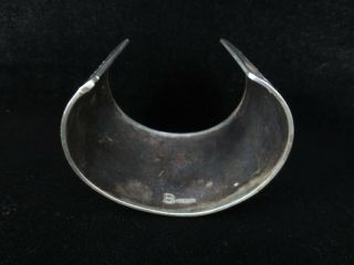 Vintage Navajo Bracelet - Sterling Silver - Storyteller Wide Cuff 2