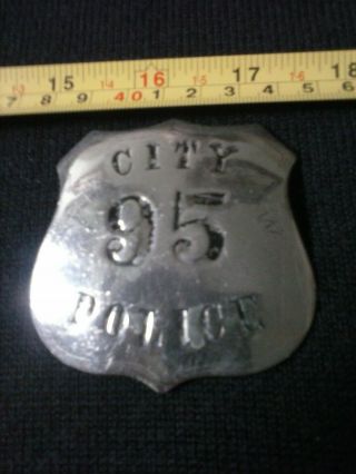 Antique San Antanio Texas Police Badge