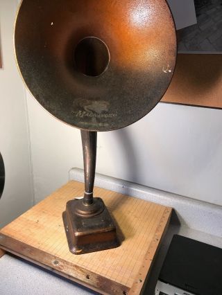 Vintage Old Antique Magnavox Radio Type M - 1 Model A Horn Speaker
