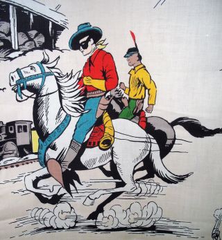 Vintage Mid Century Lone Ranger 1950 