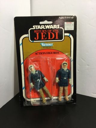 1983 Han Solo Hoth Star Wars Return Of The Jedi - Vintage 2 - Pack Kenner