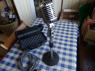Vintage Shure 55sw.  Classic Rock & Roll Vocal Microphone.