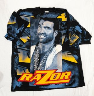 Razor Ramone World Wrestling Federation Wwf Vintage T -