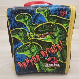 {os Child} Vintage Jurassic Park Locker Backpack