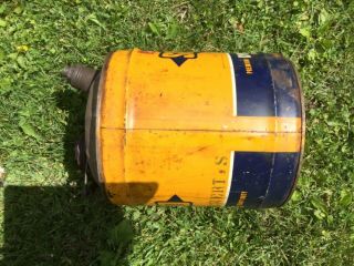 Vintage 5 gallon Sunoco Dynalube Oil Can 3