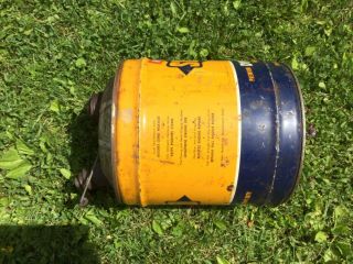 Vintage 5 gallon Sunoco Dynalube Oil Can 7