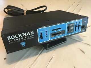 Vintage Rare Rockman Stereo Echo Rack Rockmodule By Tom Scholz Sr&d