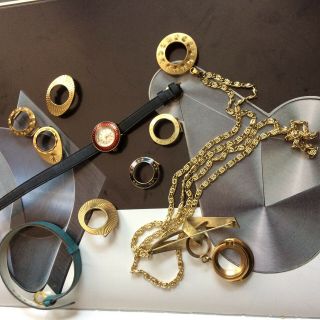 Vintage Bucherer 17 Jewel Ladies Watch Interchangeable Cases Straps