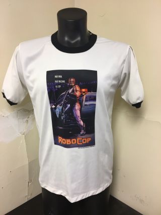 Vintage Predator Movie T Shirt 1987 Sz Large Screen Stars 12