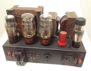 Vintage Williamson KT66 Valve Amplifier For Leak 12.  1 Quad,  Mullard,  Rogers 6