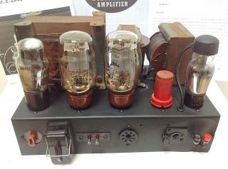 Vintage Williamson KT66 Valve Amplifier For Leak 12.  1 Quad,  Mullard,  Rogers 8