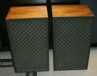 Vintage Jbl L - 166 Speakers 3 Way