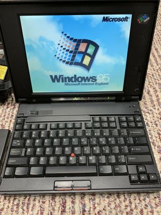 IBM ThinkPad TYPE 2625 365ED Vintage With LAN Card And Floppy Drive. 2