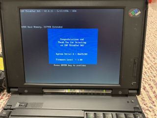 IBM ThinkPad TYPE 2625 365ED Vintage With LAN Card And Floppy Drive. 7