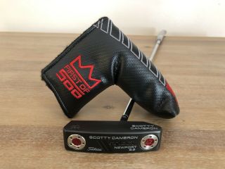 Scotty Cameron Rare 1st Of 500 Select Newport 2.  6 Putter 34” In Plastic.