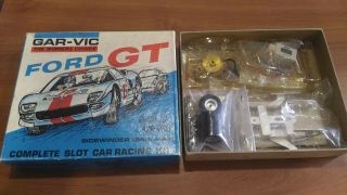Ford Gt Gar - Vic 1/24 Vintage Slot Car Kit
