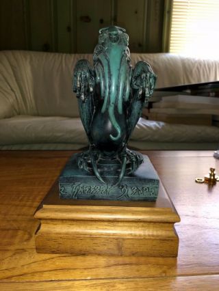 Rare Stephen Hickman Cthulhu Statue Sculpture H.  P.  Lovecraft Bowen Designs