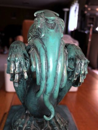 RARE Stephen Hickman CTHULHU Statue Sculpture H.  P.  Lovecraft Bowen Designs 7