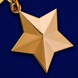 USSR AWARD ORDER BADGE - GOLD STAR of the HERO OF the SOVIET UNION USSR - mockup 8