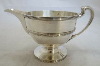 Antique George V Scottish Sterling silver milk jug,  195 grams,  1918 2
