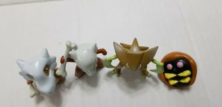Vintage Pokemon TOMY marowak,  cubone,  kabuto and kabutops figure FREESHIP RARE 2