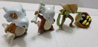 Vintage Pokemon TOMY marowak,  cubone,  kabuto and kabutops figure FREESHIP RARE 3