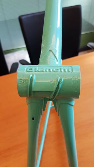 BIANCHI SPECIALISSIMA vintage steel road frame COLUMBUS TSX 12